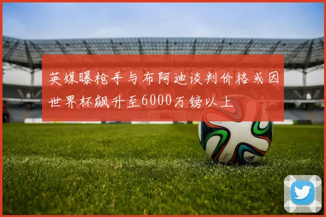 英媒曝枪手与布阿迪谈判价格或因世界杯飙升至6000万镑以上